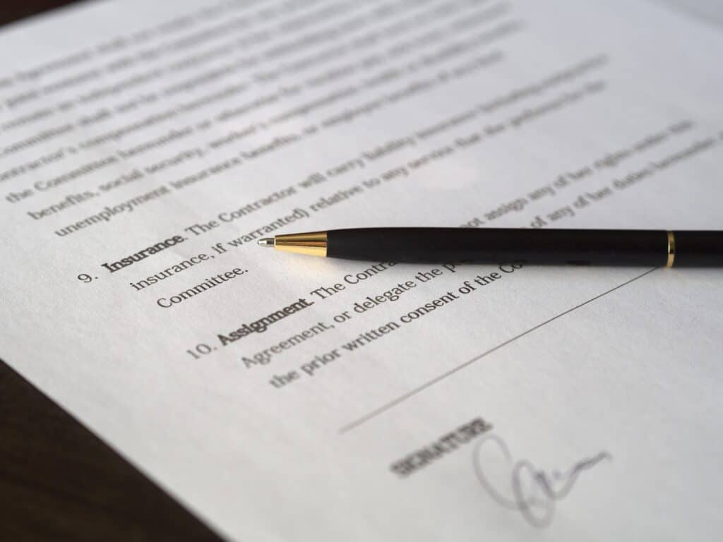 How to write a musician contract